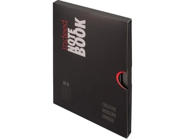 Antra Notes B5 anteckningsblock Indeed grå