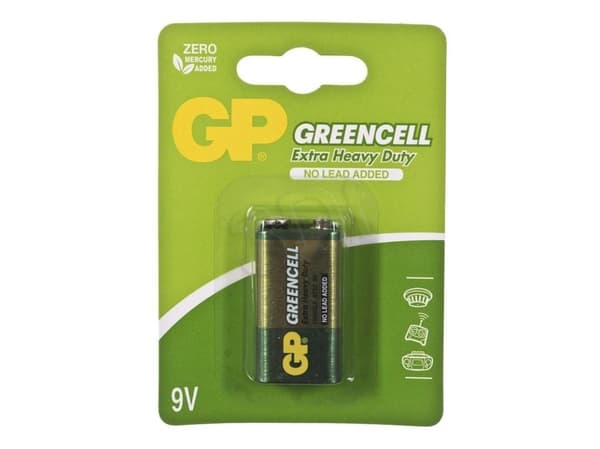 GP Batteri 9V Block 1 szt.