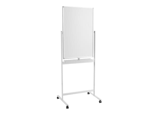 Whiteboard Dubbelsidig Mobil 60x90 cm