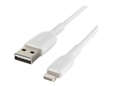 Belkin BoostCharge - Lightning-kabel - Lightning hann til USB hann - 15 cm - hvit
