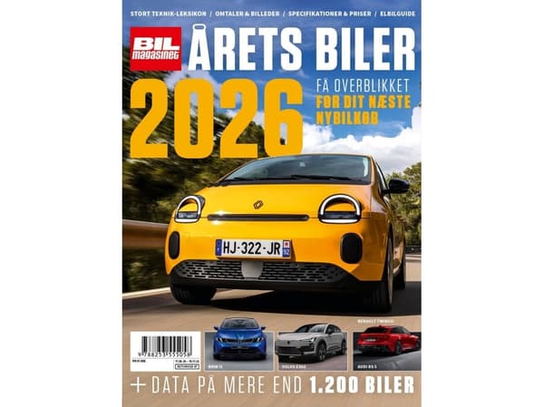 Årets bilar 2026 | Språk: Danska
