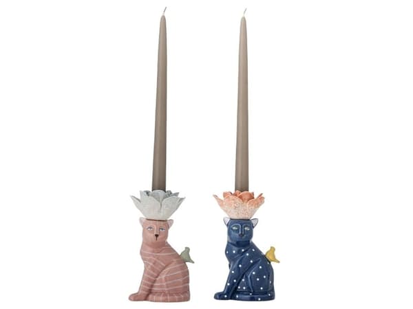 BLOOMINGVILLE Eri ljusstake, multicolor, stengods