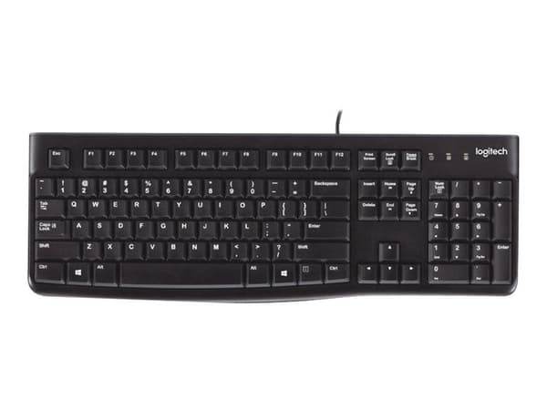 Logitech K120 - Tangentbord - USB - brittisk