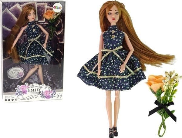 LeanToys docka för barn Emily modeshow