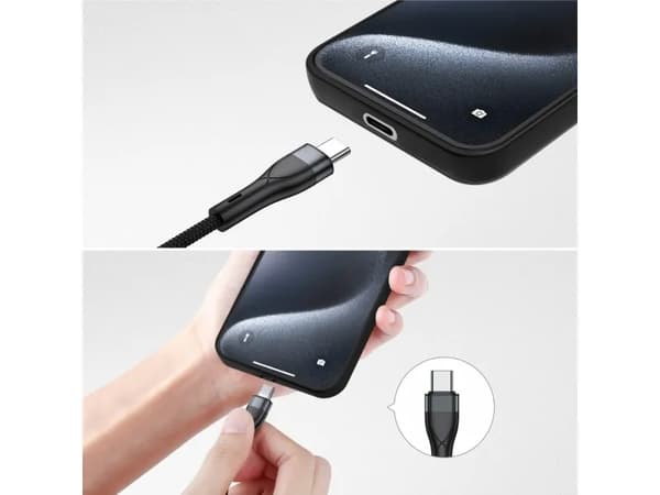 4smarts 541023, 1,2 m, USB A/USB C, USB C/Micro USB-A/Lightning, Svart