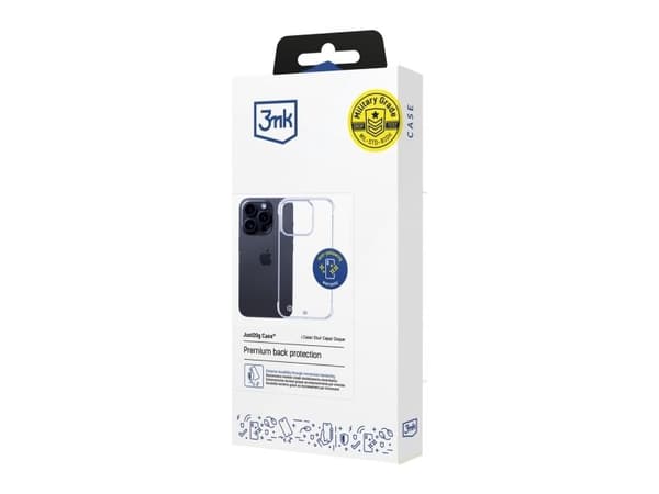 3MK Just20g Clear Case til Apple iPhone 16 Pro Max