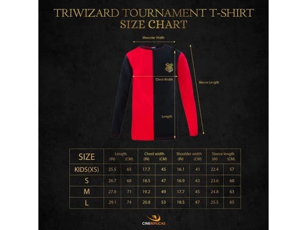 Mattel Triwizard T-shirt Harry Potter