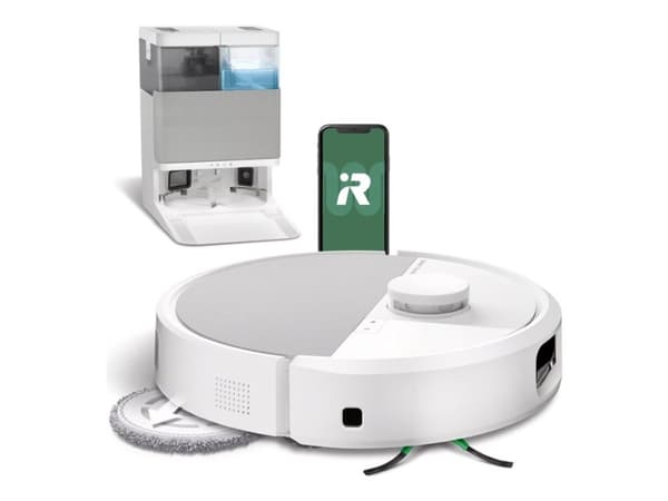 iRobot Roomba Plus 505 - Støvsuger - robotlignende - uten pose - hvit