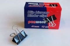 POLSIRHURT gem/binder clip 41 mm a"12