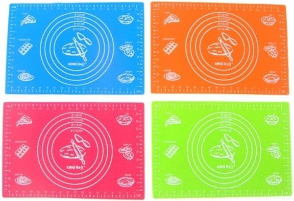 King Hoff silikon konditormatte 60x40 cm, flere farger