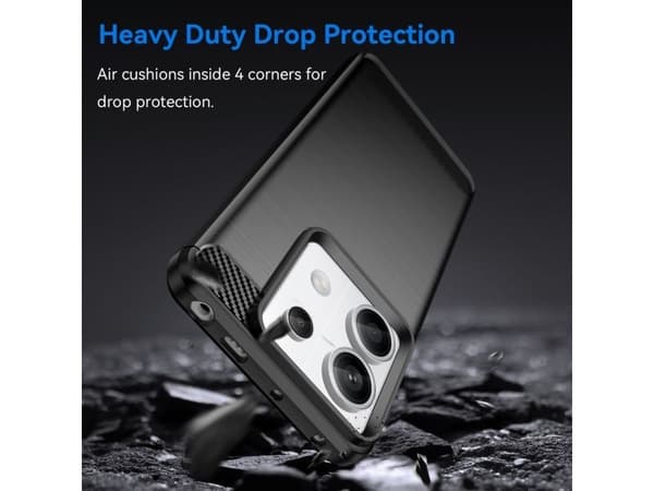 Hurtel Etui Carbon Case do Xiaomi Redmi Note 13 Pro+ - lajittelu