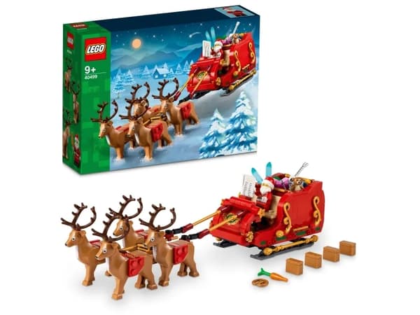 LEGO Iconic 40499 Julenissens slede