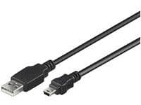 MicroConnect - USB-kabel - USB hane till mini-USB typ B hane - 1.8 m