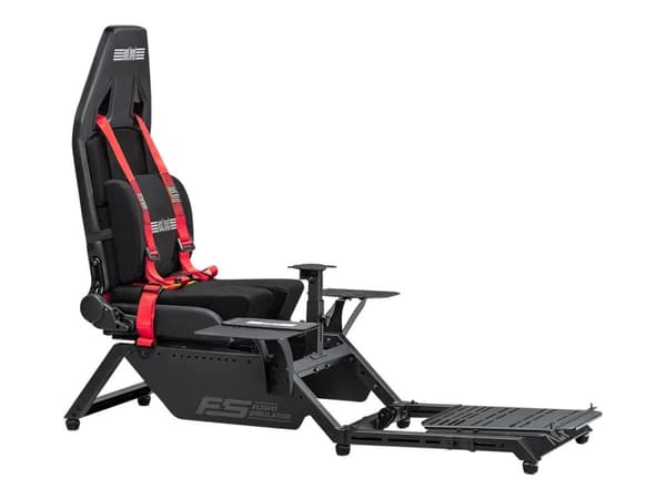 Next Level Racing - Flysimulator cockpit - ergonomisk - høydensitetsskumplast