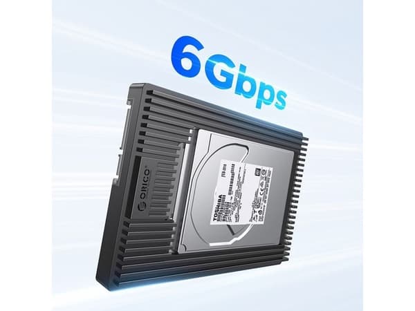 Orico D2SS-6G driveadapter 2,5" til 3,5"-konverter, sort