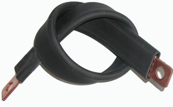 CUBIC Cu-flex märkström In 690A 12,4W effekttab vid 30°C, längd 288 mm