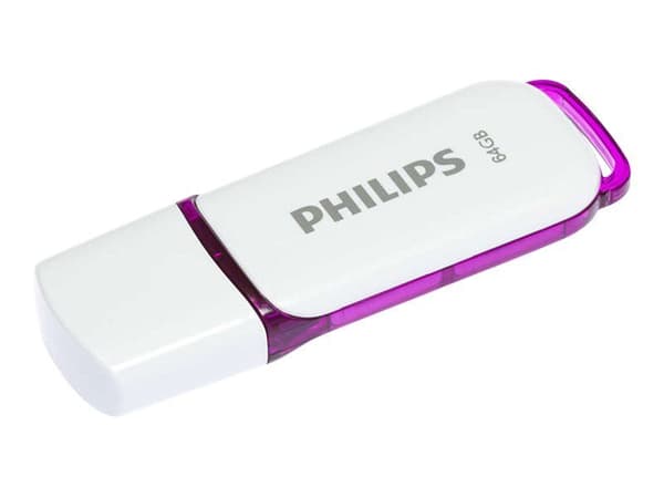Philips FM64FD70B Snow edition 2.0 - USB-flashstasjon - 64 GB - USB 2.0