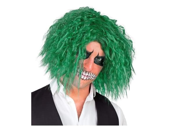 Grøn joker paryk