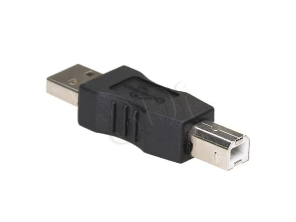 Akyga - USB-adapter - USB (hane) till USB typ B (hane) - svart