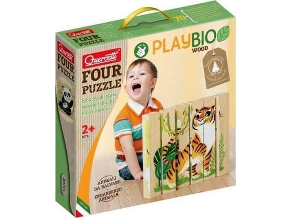 Quercetti Klocki Playbio* vilda djur
