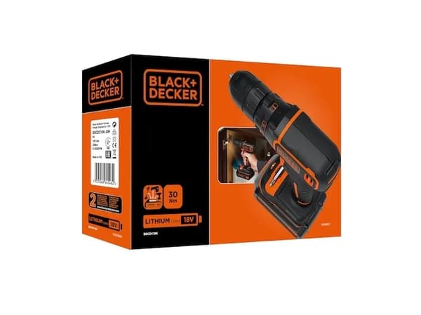 BLACK+DECKER - - trådløs - 1 hastighet - 18 V