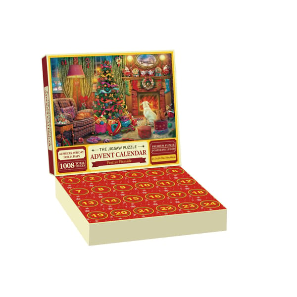 PUZZLES Merry Christmas Advent Puzzle 1008 pcs