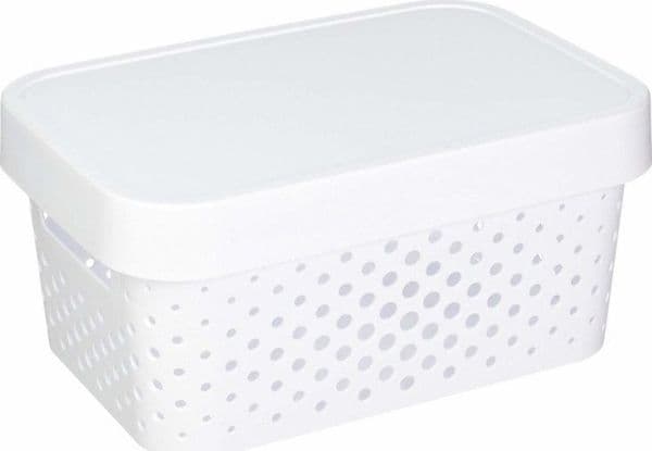 Curver Openwork beholder Curver INFINITY 4,5L Hvit med lokk