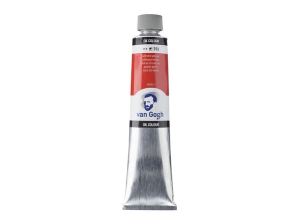 Van Gogh oljefärg tub Azo Red Medium 393