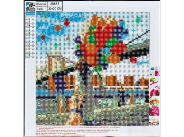 Diamond Mosaic Full - Bridge 30x30 80886
