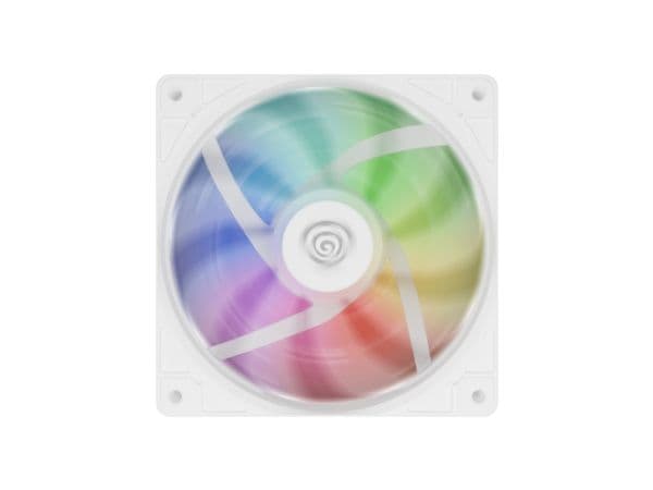 GENESIS Oxal 120 ARGB White, Vifte, 12 cm, Hvit