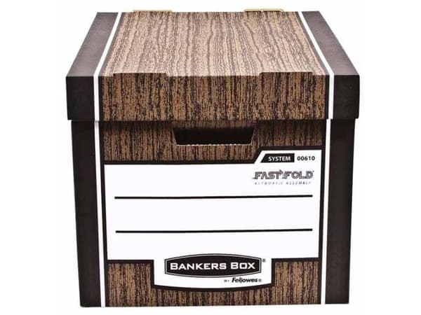 Fellowes trestruktur Fast Fold 10 stk. brune