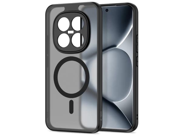 Tech-Protect MagMat MagSafe-deksel til Xiaomi Poco M8 Pro / Redmi Note 15 Pro+ 5G - sort