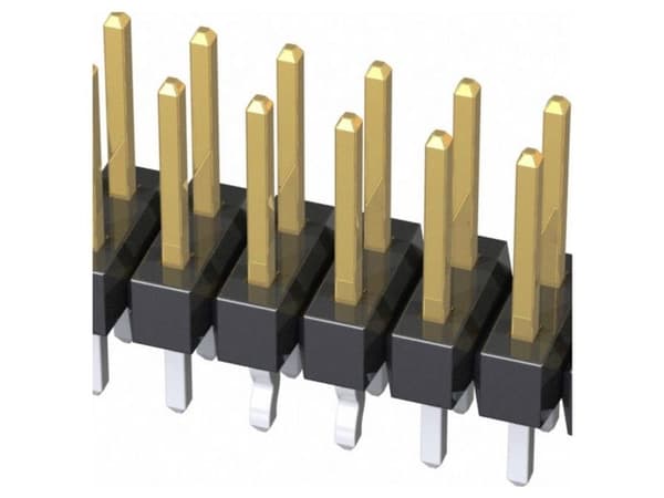 Molex stiftlist (standard) antal rader 2 702871110, 1 st bulk