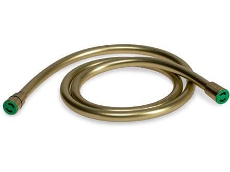 BLUE LABEL Duschslang 1/2" x 1/2" 1500 mm - borstat guld