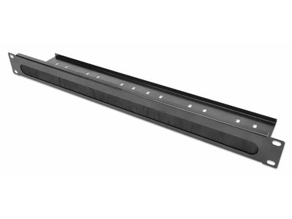 Intellinet 19" kabelinnføring 2-pack 1U børster sort