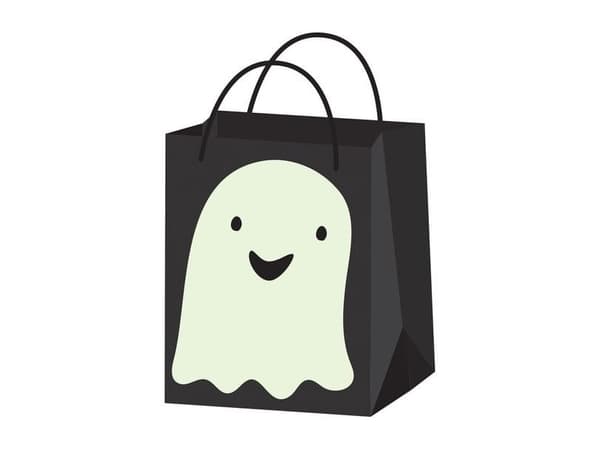 Halloween friends papirpose
