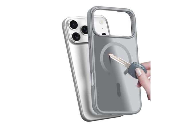 Dux Ducis Yind-etui for iPhone 17 Pro Max kompatibel med MagSafe - grå