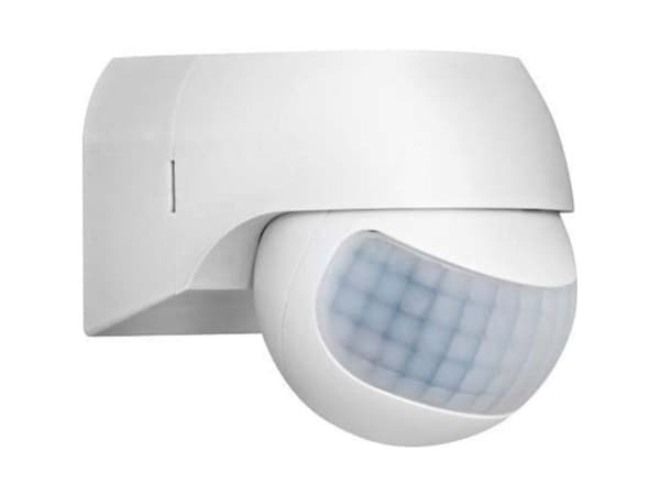 ESYLUX MD 180 Basic, Vägg, Vit, IP44, 2,5 m, 3 m, 180°