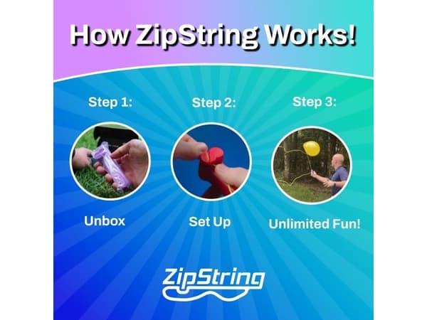 ZipString Luma, lyser i mörkret