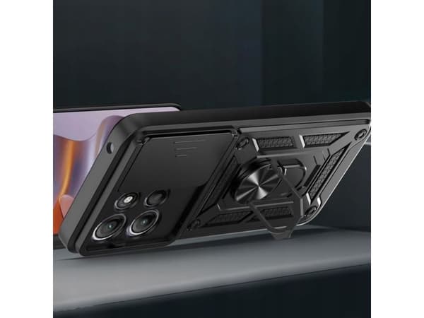 Tech-Protect Camshield Pro Motorola Moto G15 musta