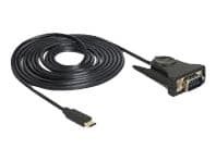 Delock - Seriell adapter - USB-C (hann) til DB-9 (hann) - 1.8 m
