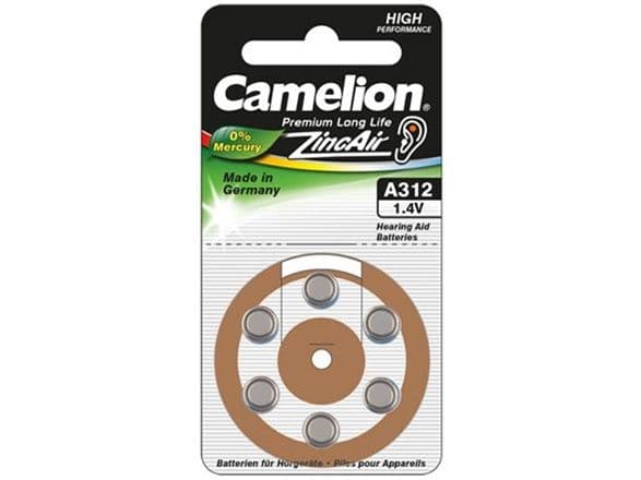 Camelion Hörapparatbatteri PR41 6 st.