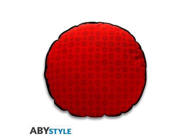 ABYstyle Pokémon, Röd, Vit, Rund, Polyester, Dekorationskudde