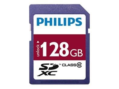 Philips FM12SD55B - Flashminnekort - 128 GB - UHS Class 1 / Class10 - SDXC