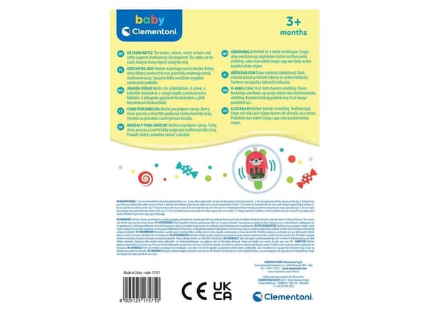 Clementoni Ice Cream Rattle