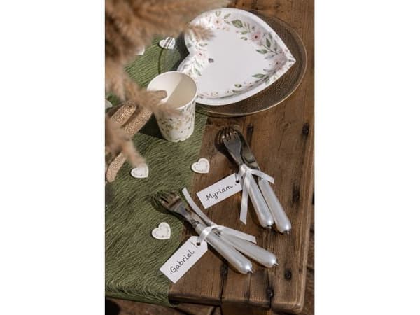 Vita presentetiketter, 12 st