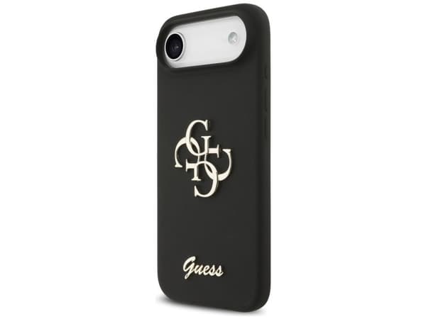 Hurtel Guess silikondeksel Big 4G Script til iPhone Air - svart