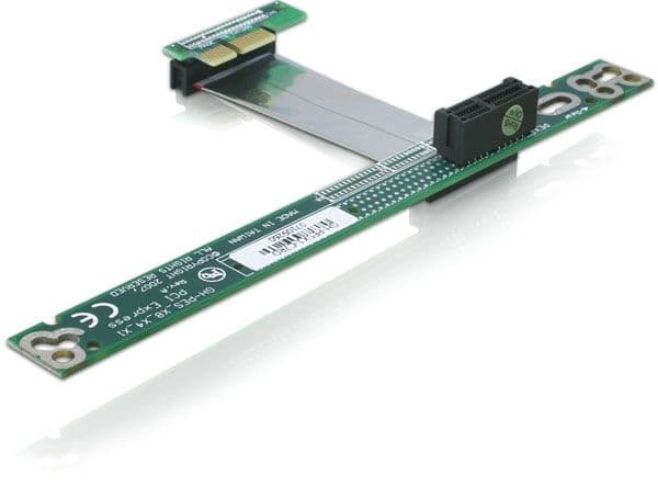 Delock Riser Card PCI Express x1 with Flexible Cable - Kort för stigare