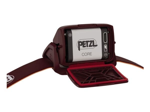 Petzl ACTIK CORE - Hodelykt - LED - grønn