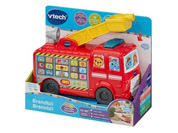 Vtech Rescue Buddies brannbil DK/NO